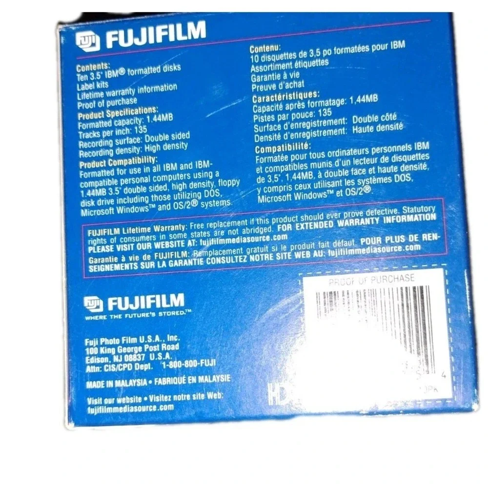Fujifilm 2HD High‎ Density 3.5